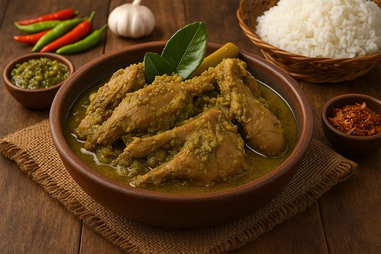 Makanan Khas Padang Gulai Itiak Lado Mudo