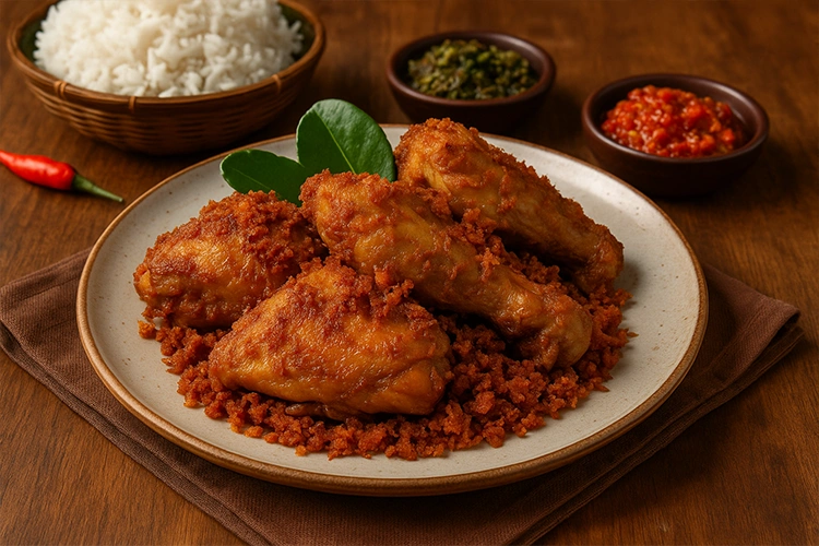 Makanan Khas Padang Ayam Goreng